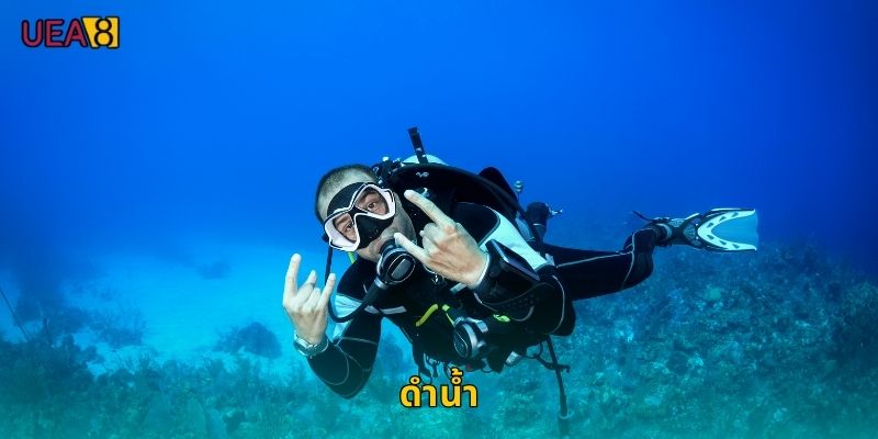 ดำน้ำ UEA8 กีฬาใต้น้ำสุดตื่นเต้น